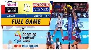 PVL OC 2018 AdamsonAkari vs AteneoMotolite  Full Game  3rd Set  November 11 2018 [upl. by Esihcoc454]