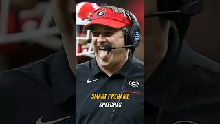 Kirby Smart pregame speeches are next level hype Kendall Milton on Coach Smart georgiafootball [upl. by Terzas]