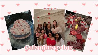 GALENTINES NIGHT VLOG🩰🏹 Chaotic Galentines major delulu energy [upl. by Corina]