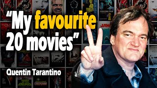 Quentin Tarantinos Favorite 20 Movies from 1992 to 2009 [upl. by Putnem547]