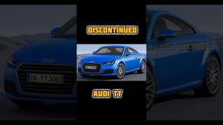 😲😲😱Audi models that are no longer in production 😲😲😲Audi DiscontinuedModelsluxurycar viralshort [upl. by Yahc]