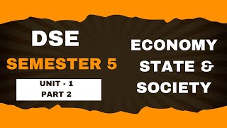 DSE economystate and society  unit1 Part 2 [upl. by Agostino]