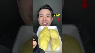 DURIAN MALAYSIA DAN DURIAN INDONESIA shortvideo shorts mukbang trending trend viralvideo [upl. by Aiekam249]