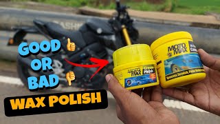 Wax Polish And Rubbing Compound ✅️  Deep Scratch Remove 🔥  Motomax Scratch Remove And Polish 😍 [upl. by Guibert]