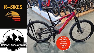 ROCKY MOUNTAIN Instinct Powerplay Alloy 30  2022  EMtb WALKAROUND [upl. by Blakelee718]