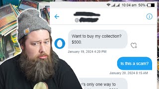 This Guy Slid Into My DMs and Then I Bought His Collection Did We Get Scammed [upl. by Eidua969]