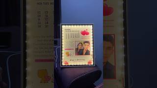 LED Magic mirror photoframe 😍 Birthday  Anniversary gift [upl. by Ahsiak]