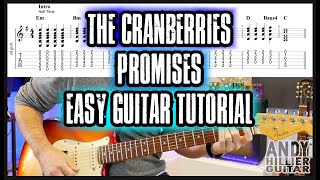 The Cranberries  Promises  Guitar Cover [upl. by Nnil]