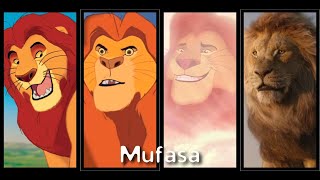 Mufasa Evolution  Simbas father The Lion King [upl. by Evelina]