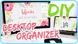 DIY Desktop Organizer Wallpaper [upl. by Assenay]