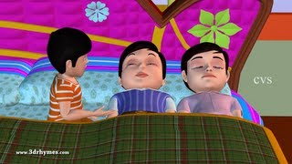 Ten in the Bed Nursery Rhyme  3D Animation English Rhymes amp Songs for Children Ten in a Bed [upl. by Giza]