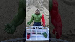 GHOST HULK vs captain america  Marvel Toys shorts [upl. by Cressida]