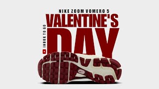 Nike Zoom Vomero 5 VALENTINES DAY 2024 DETAILED LOOK AND RELEASE INFORMATION [upl. by Annaet]