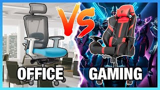 Dont Buy a quotGaming Chairquot  Office Chair vs Gaming Chair RoundUp amp Review [upl. by Airamahs]