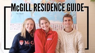 A GUIDE TO MCGILL RESIDENCES [upl. by Dlorad]