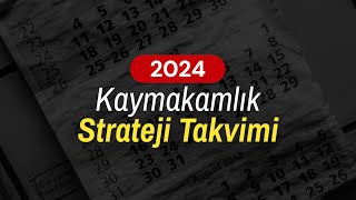 2024 KAYMAKAMLIK Sınavı  Çalışma Strateji  Yol Haritası [upl. by Nnylatsyrc811]