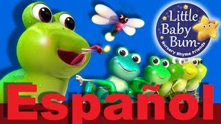 Cinco ranitas  Parte 2  Canciones infantiles  LittleBabyBum [upl. by Keemahs122]