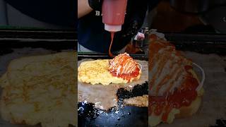 남대문 시장 햄치즈 계란 토스트  Ham cheese egg toast shorts  korean street food [upl. by Higginbotham874]