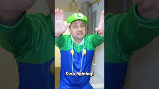 Dont Ever Fight Over a Christmas Tree funny familygamestories supermario [upl. by Joline510]