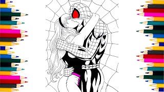 SpiderMan Kissing Gwen Stacy Peter Parker and Gwen are Kissing You Wont Believe What Happens [upl. by Rosana]