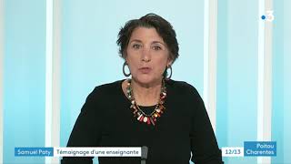 Véronique ReyGodard  enseignante retraitée  vacataire à Poitiers [upl. by Uhej]