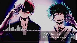 Nightcore LiSA Datte Atashi no Hero 『だってアタシのヒーロー』 lyrics KanjiRomanji [upl. by Billmyre548]