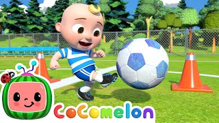 Soccer Song Football Song  CoComelon Nursery Rhymes amp Kids Songs [upl. by Moe]