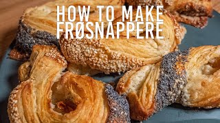 HOW TO MAKE FRØSNAPPERE DANISH PASTRY [upl. by Foscalina]