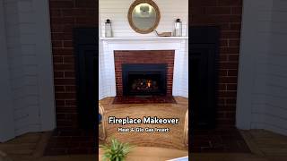 Fireplace Makeover with a Heat amp Glo Gas Insert l Fireplace Insert Installation [upl. by Yruoc]