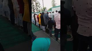 eidul fitr Eid ki namaj eidmubarak islamicstatus allah trendingshorts [upl. by Lertnom]