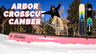 Arbor Crosscut Camber Snowboard Review [upl. by Grover]