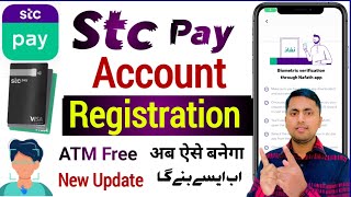 Stc pay account kaise banaye  Ho to Create Stc pay Account  Stc pay verification [upl. by Ellecrag959]