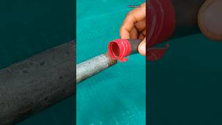 Hose Clamp With Rubber tips tricks handyman shorts [upl. by Harwilll]