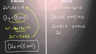 Factoring Expressions vs Solving Equations [upl. by Tsiuqram]