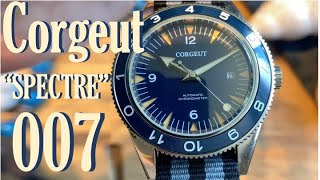 Corgeut quotSpectrequot 007 Seamaster 300 Homage Review [upl. by Lleraj]