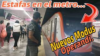 4 ESTAFAS en las que podrías caer en el METRO CDMX CUIDADO [upl. by Malkin]