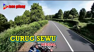 INDAHNYA JALAN CURUG SEWU PATEAN KENDAL  MOTOVLOG KAMERA [upl. by Giorgi]