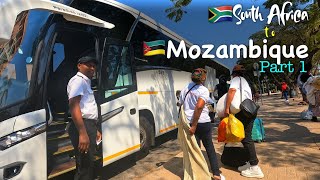 S1Ep1 Bus Travel  South Africa to Mozambique  Part1 Intercape [upl. by Neelon]