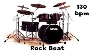 Rock Beat 130 bpm [upl. by Yemrej446]