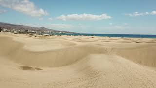 Gran Canaria  Maspalomas  Dunes  07032019 Drone video [upl. by Paulo112]