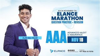 ACCA AAA Question practice Marathon  Question Practice with Elance Learning  Day 1 [upl. by Eldrida382]