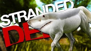 LAND SHARKS  Stranded Deep 4 [upl. by Azitram473]