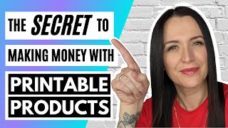 Secret To Making Money Online with Printables  Beginner Tutorial  Is This Better Than Canva [upl. by Artemis]