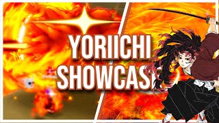 Yoriichi Showcase  How To Get It  Anime Spirits [upl. by Anilys]