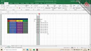 FORMATION GRATUITE EN EXCEL CONFECTION DUN TABLEAU SIMPLE [upl. by Chem900]