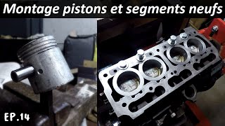 Ep14 Rénov 4L  MOTEUR  Pistons neufs  TrellK [upl. by Artined]