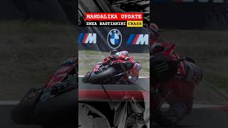 Mandalika  Enea Bastianini CRASH [upl. by Genna]