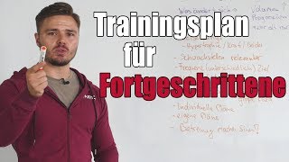 Trainingsplanung  Muskel und Kraftaufbau für Fortgeschrittene [upl. by Sidnala676]