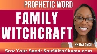 DISMANTLE FAMILY WITCHCRAFT  PROPHECY [upl. by Detta922]