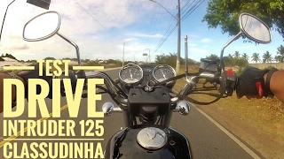 Suzuki Intruder 125 Test Drive na pequena notável da Suzuki [upl. by Sandler]